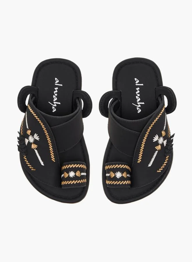 الواحة صنادل عربية للأولاد سهلة الارتداء تشكيلة رمضان